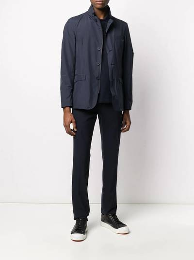 Herno tailored rain jacket outlook