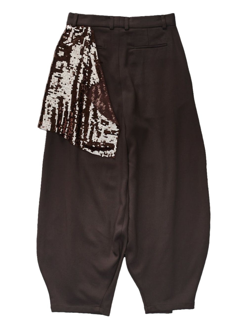 Kickout Drape "Brown" trousers - 2