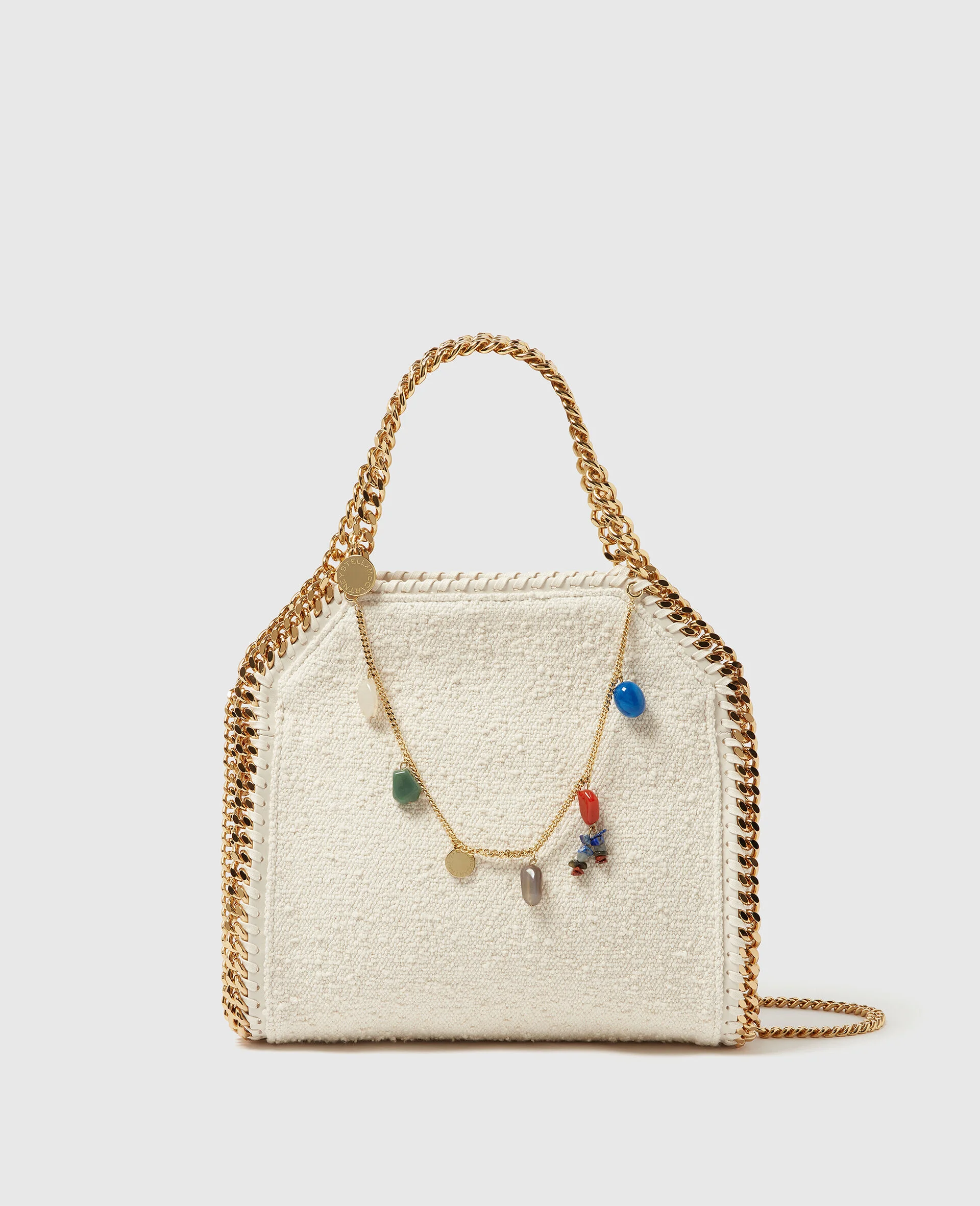 Falabella Charm-Embellished Mini Tote Bag - 1