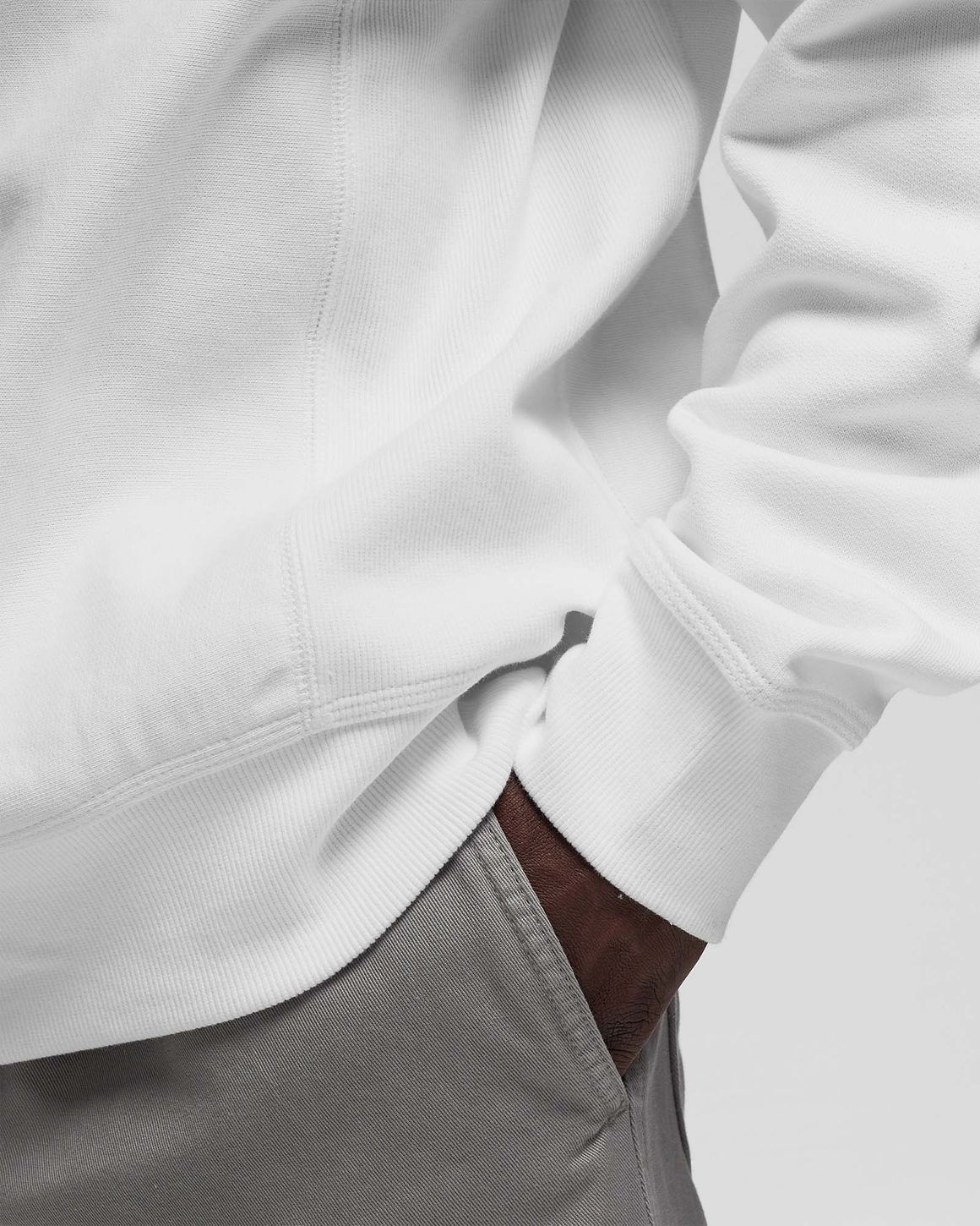 Half Zip American Script Sweat - 4