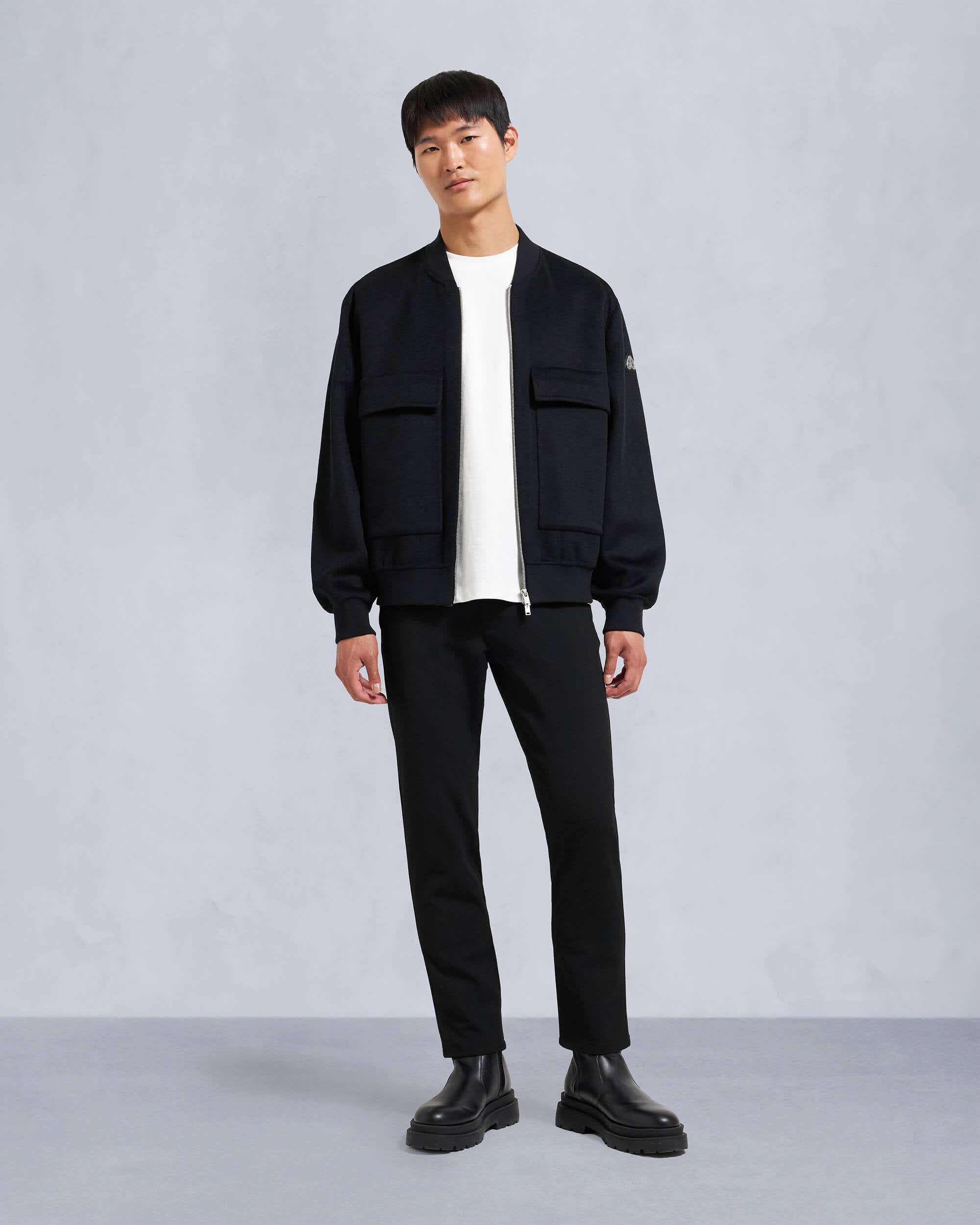 ALDER CASHMERE-WOOL BOMBER JACKET - 2