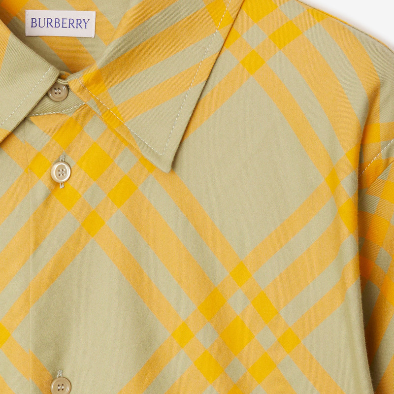 Check Cotton Flannel Shirt 6