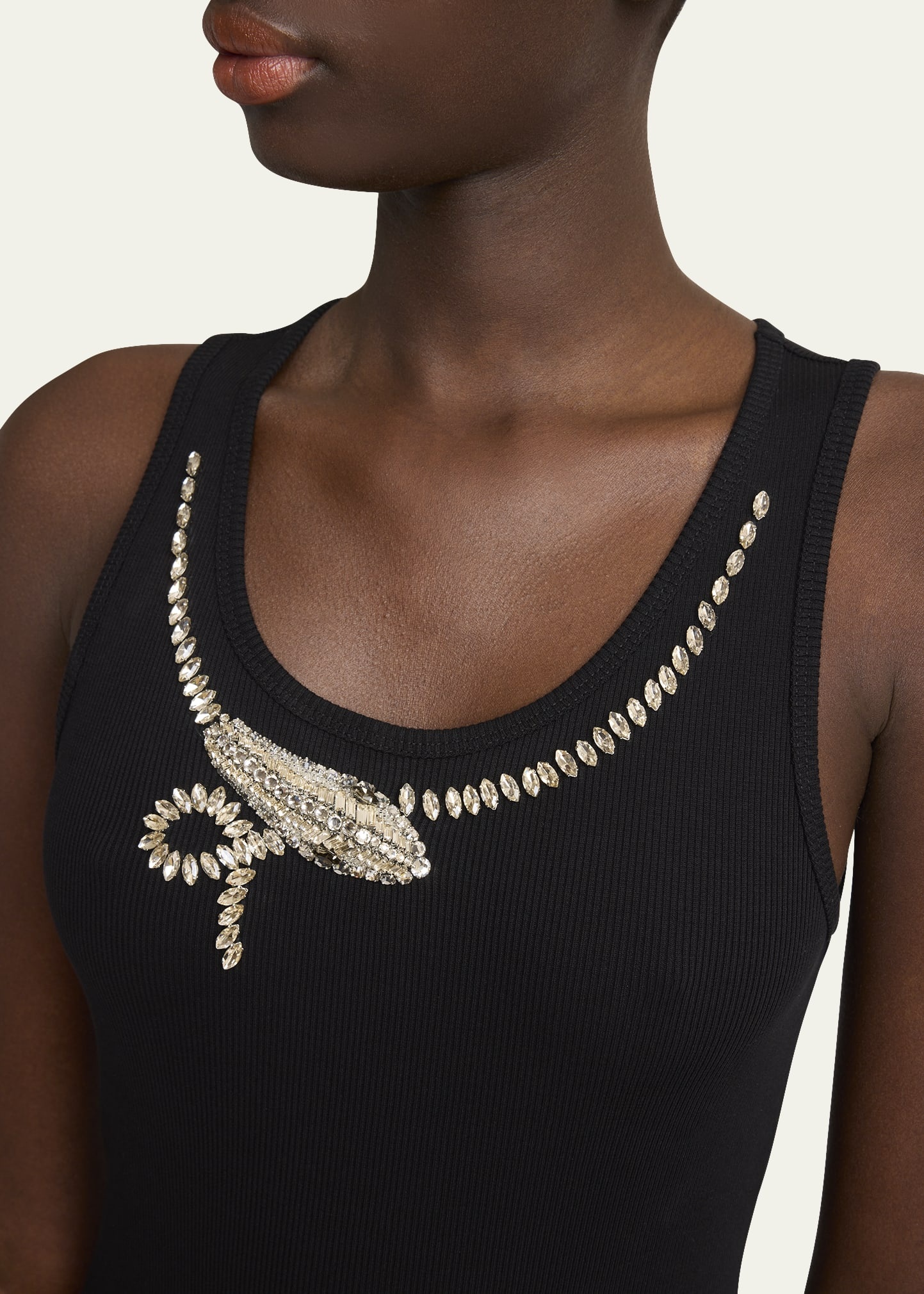Snake Crystal Tank Dress - 5