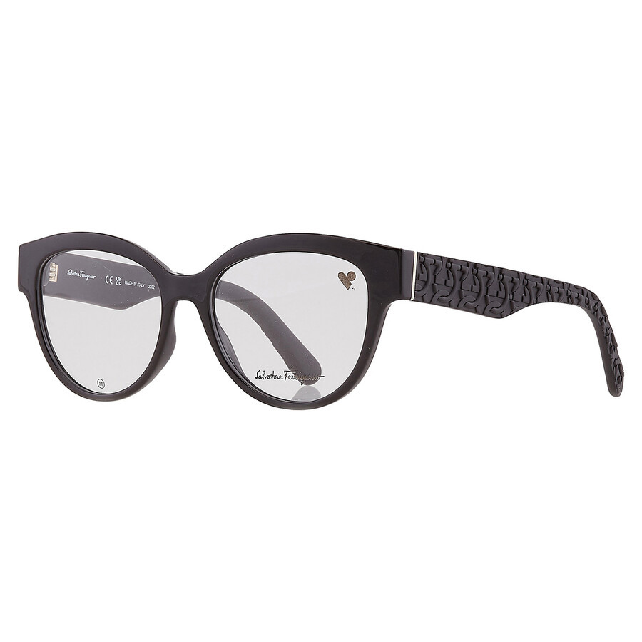 Salvatore Ferragamo Demo Oval Ladies Eyeglasses SF2957E 001 54 - 3