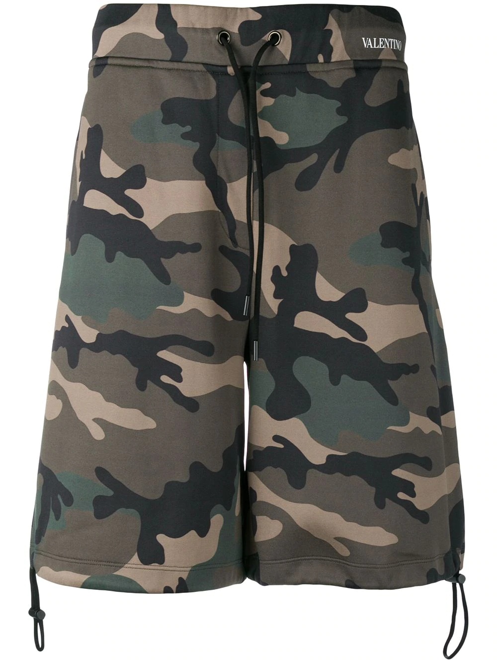 camouflage-print shorts - 1