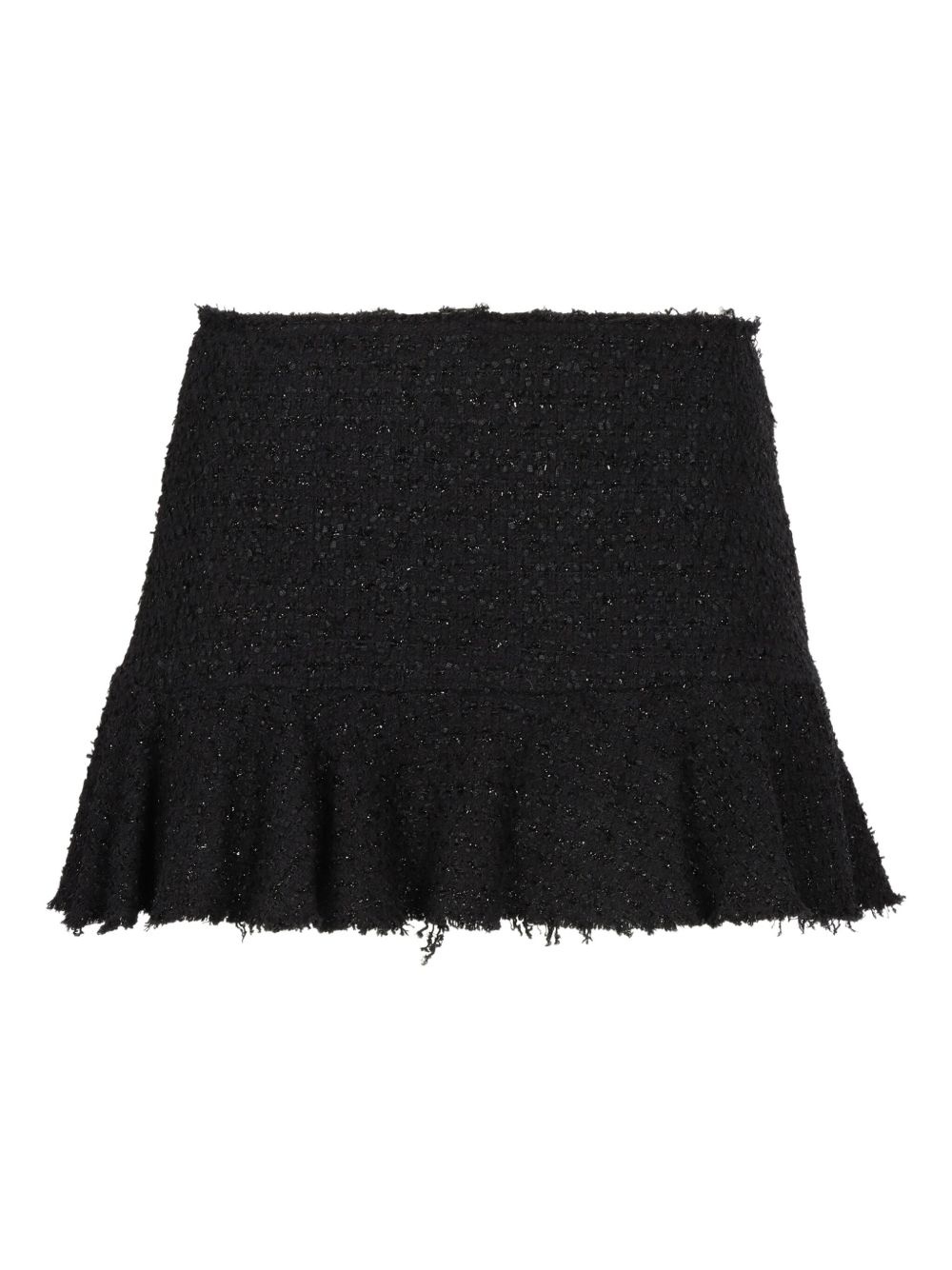 frayed ruffled skirt - 2
