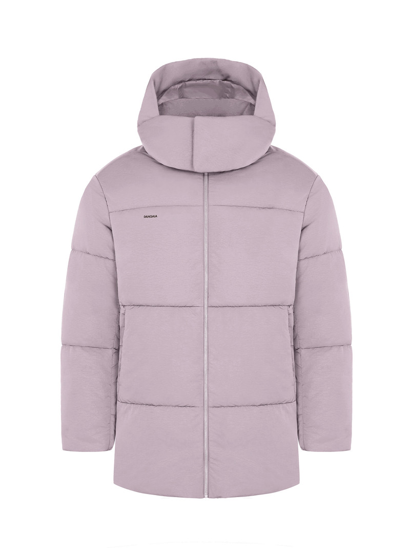 Women's DNA Flower-Warmth Long Puffer - Raisin Purple 1