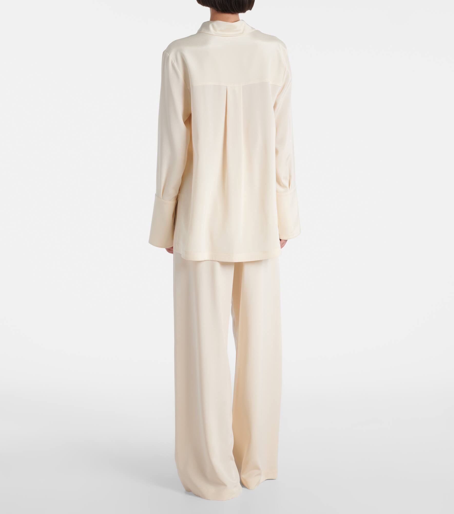 Dover silk-blend cady shirt - 3