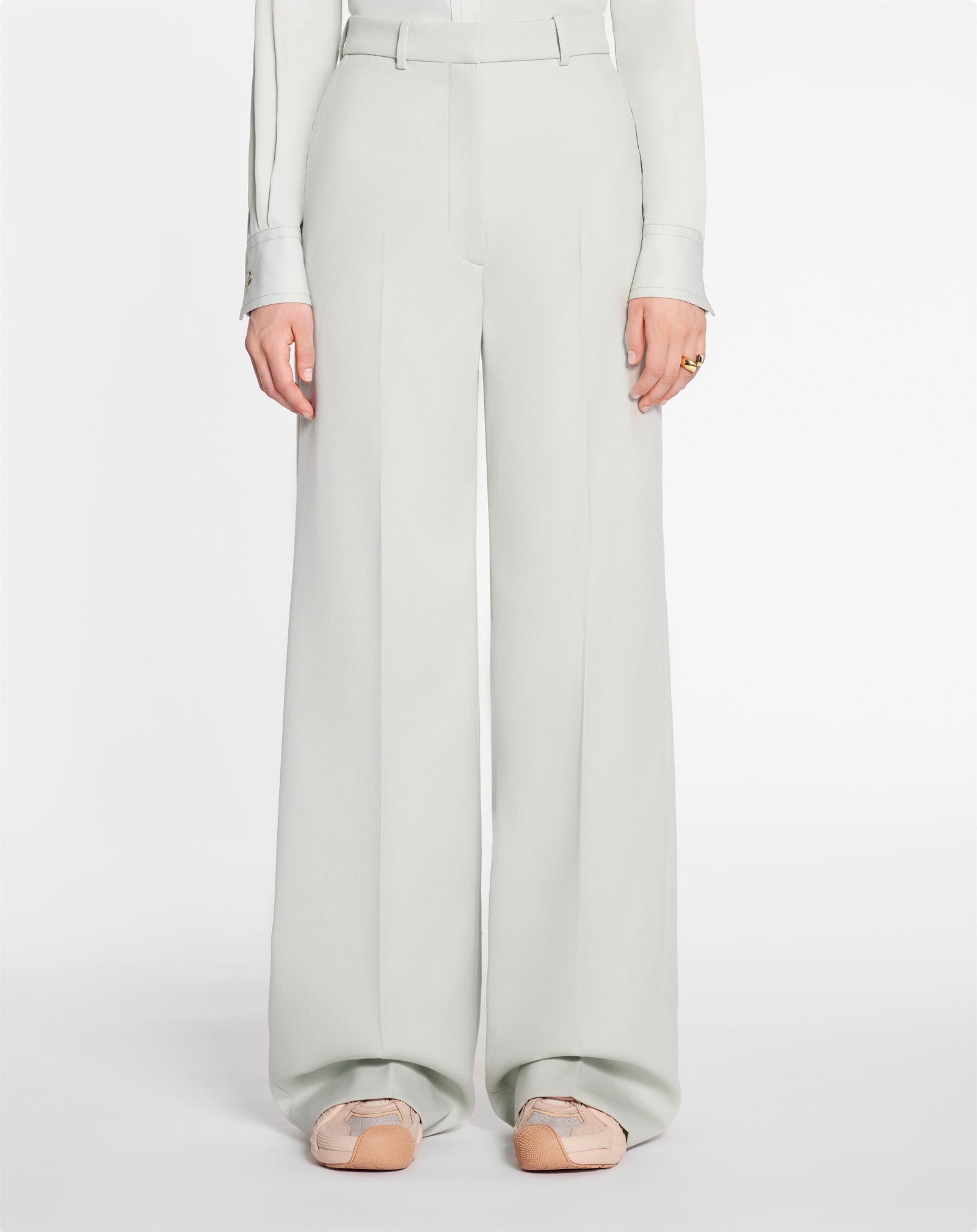 WIDE LEG TAILORED PANT - 3