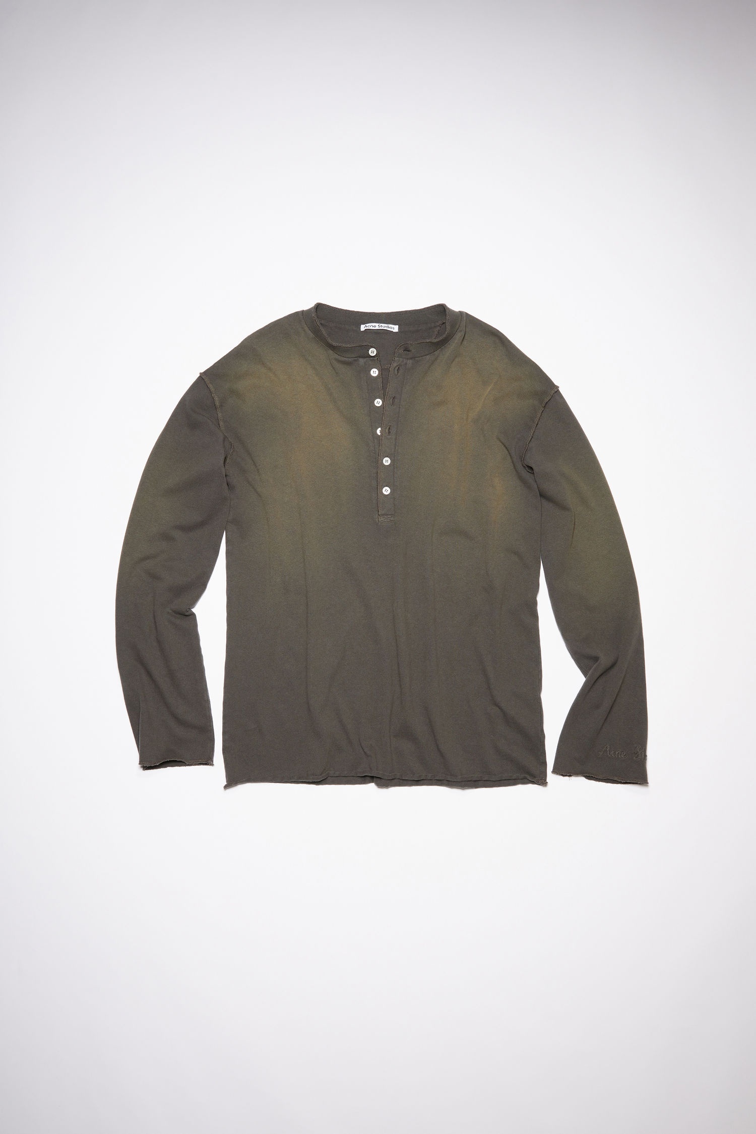 Long sleeve t-shirt - Dark green - 1