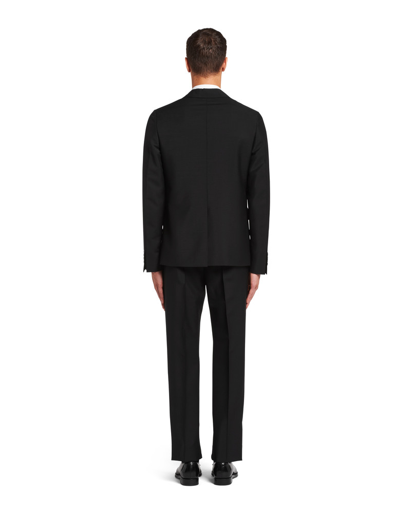 Single-breasted wool and mohair suit 4