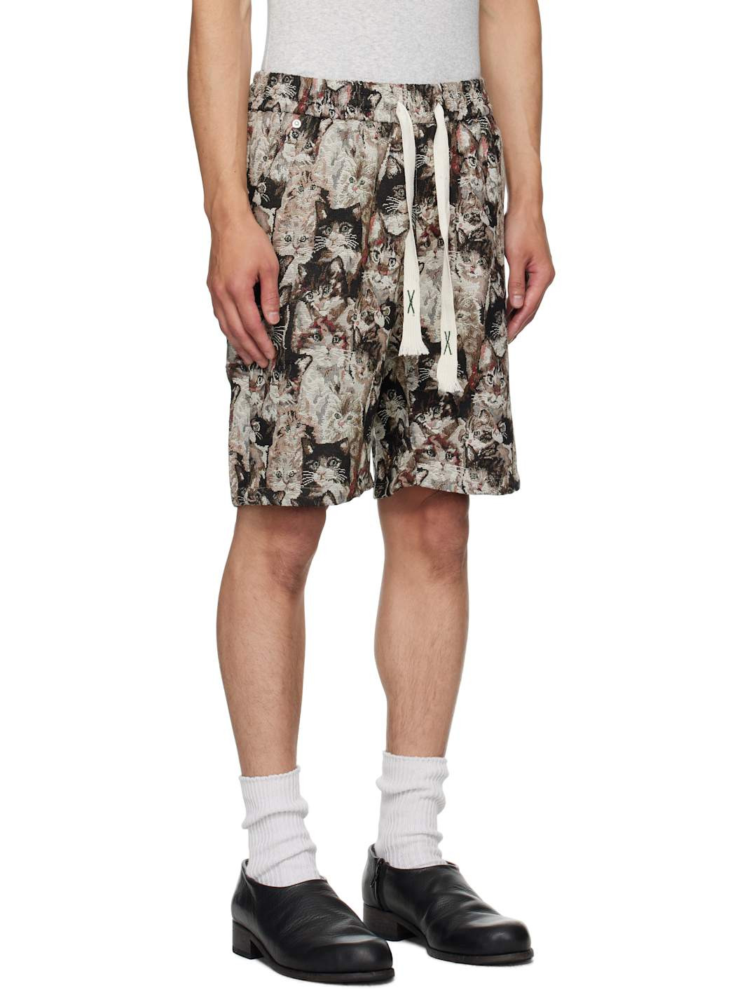 Multicolor N°08 Catshorts Gobelin Shorts - 2