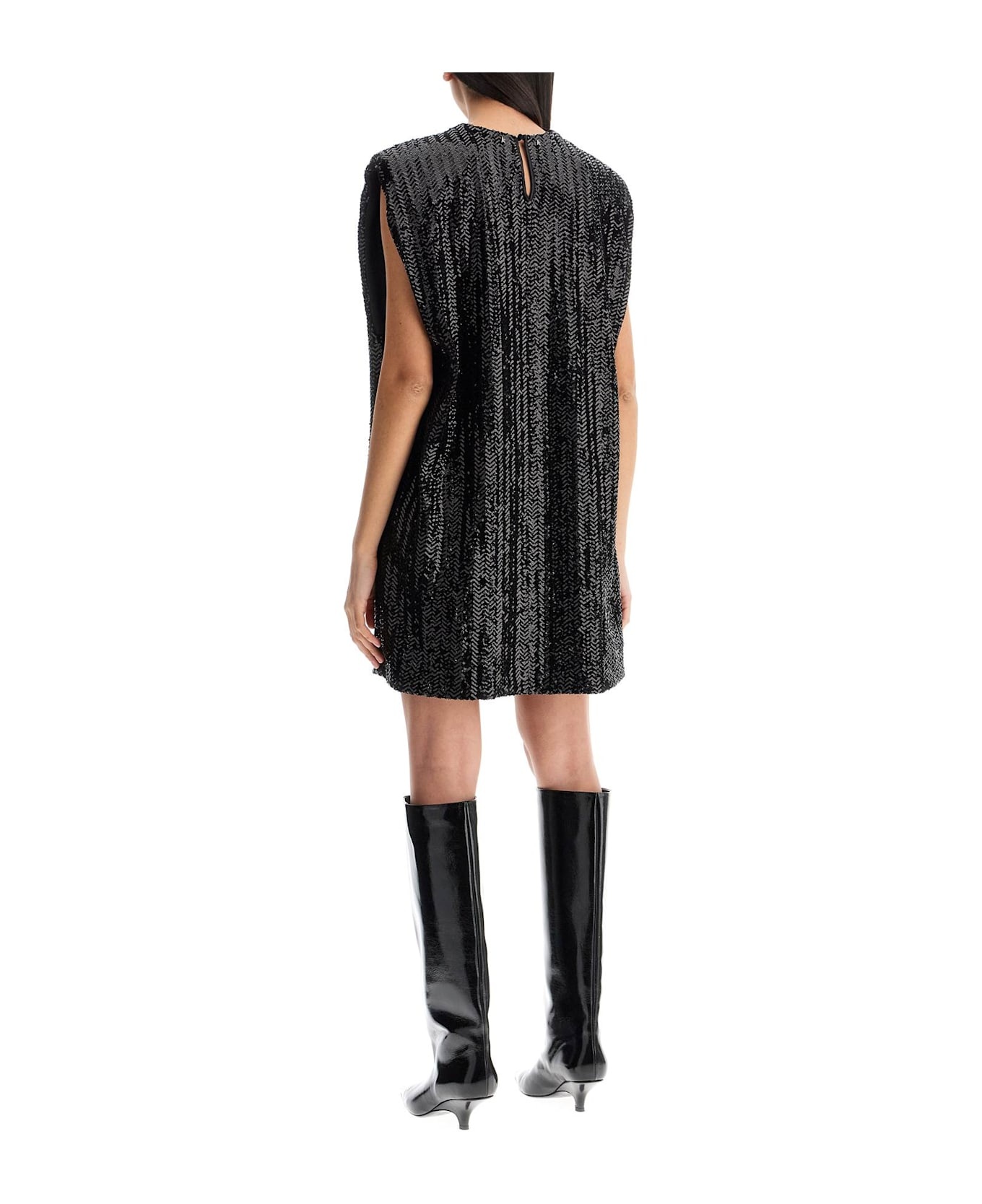 Sequin Mini Dress. - 3