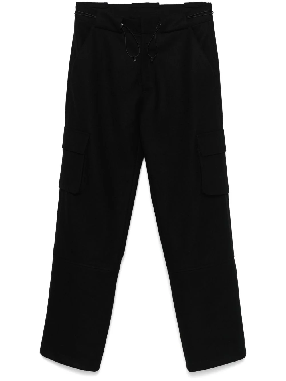 drawstring cargo pants - 1