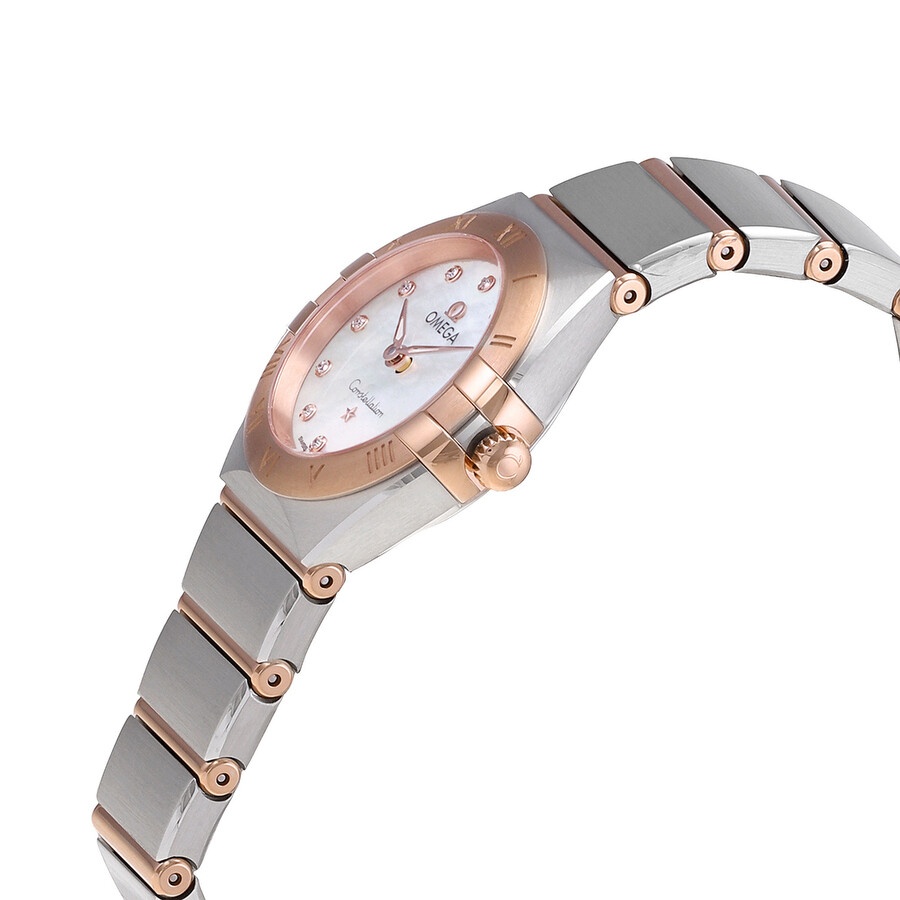 Omega Constellation Manhattan Diamond Mother of Pearl Dial Ladies Watch 131.20.25.60.55.001 - 2
