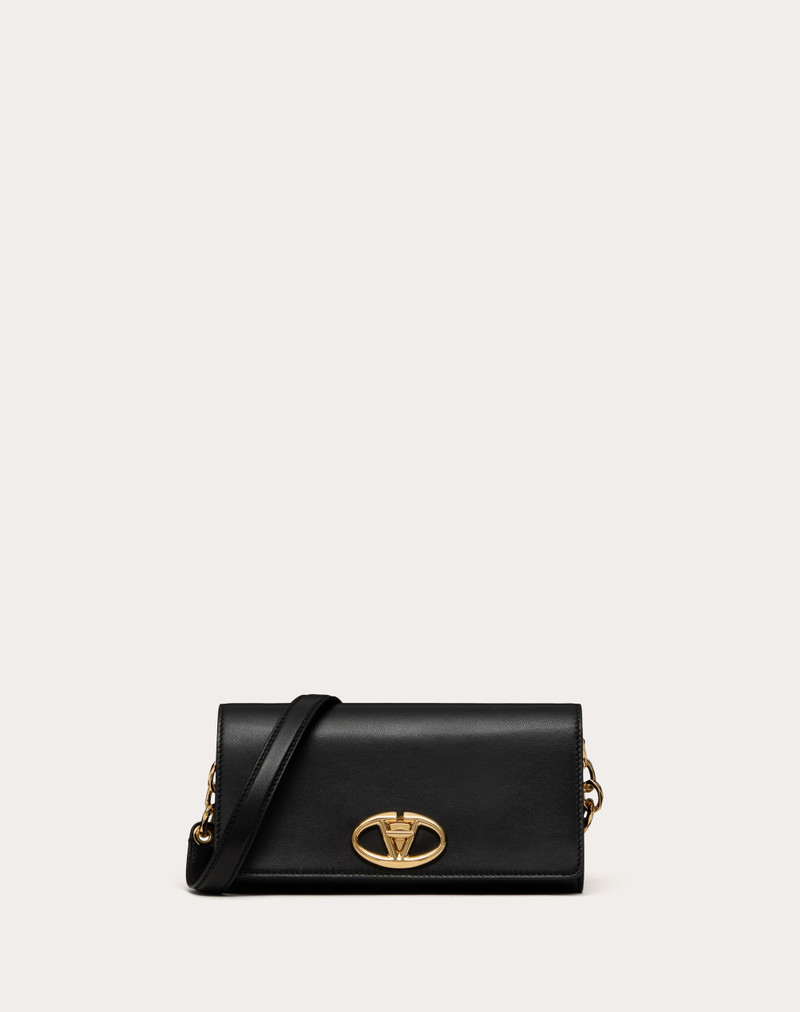 VLOGO THE BOLD EDITION WALLET WITH SHOULDER STRAP IN NAPPA 1