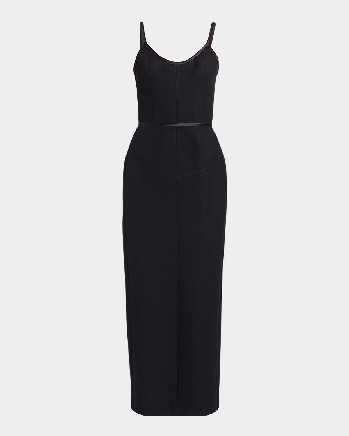 Corset Sleeveless Maxi Dress - 1