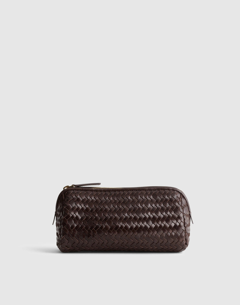 The Signature Woven Zip Pouch 1