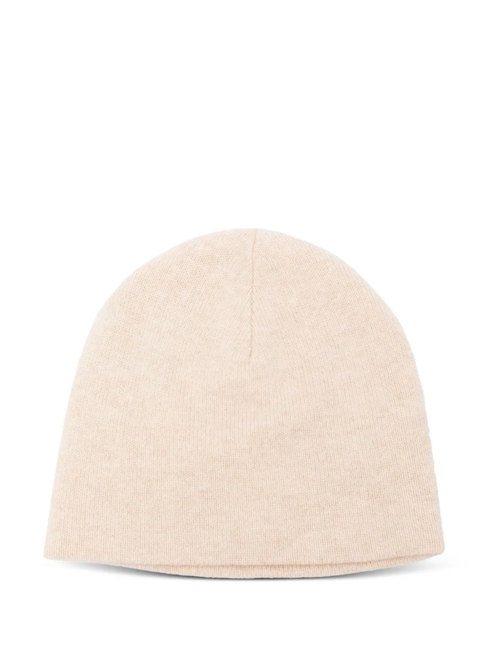 virgin wool blend beanie hat - 1