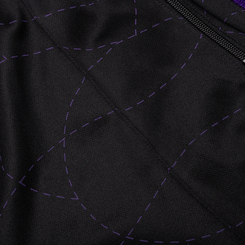 NEEDLES X DC SHOES TRACK PANT POLY SMOOTH - BLACK - 4