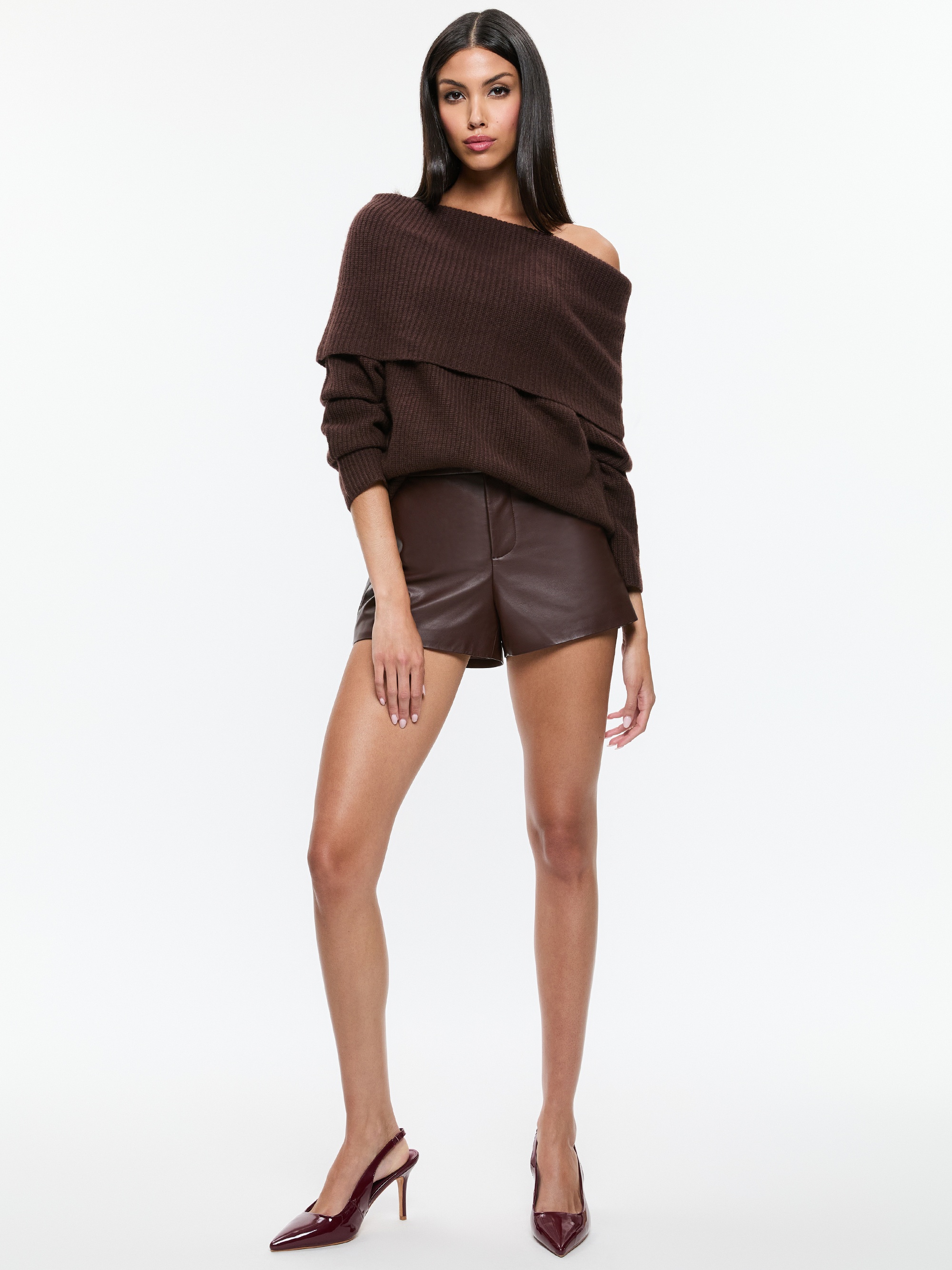 GINGER OFF THE SHOULDER PULLOVER - 6
