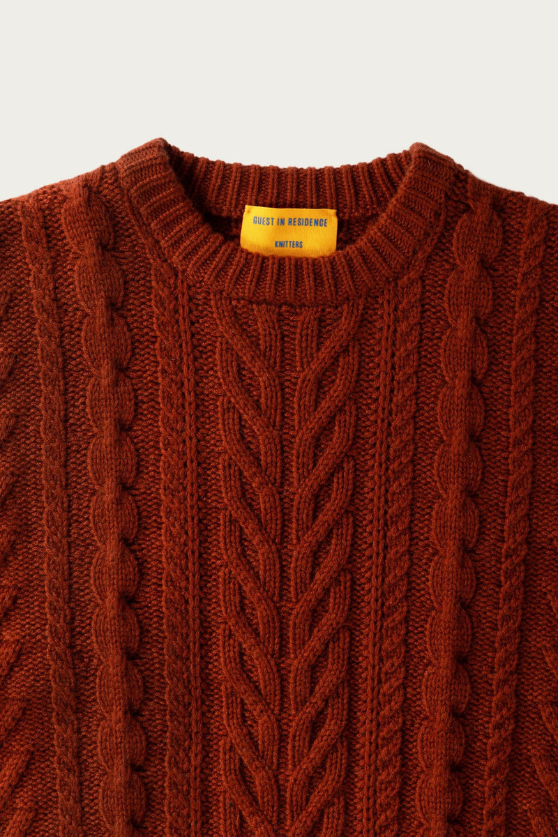 GUEST IN RESIDENCE Fisherman Crew - Cinnamon outlook