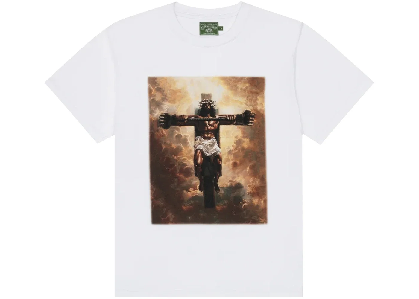 Denim Tears Hardies Tears Buff Jesus Tee White - 1