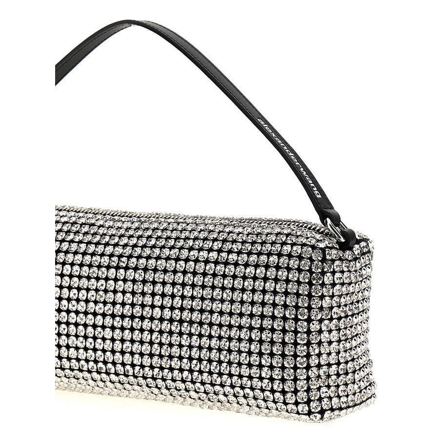 T by Alexander Wang Rhinestone Mesh Heiress Soft Bag - 3
