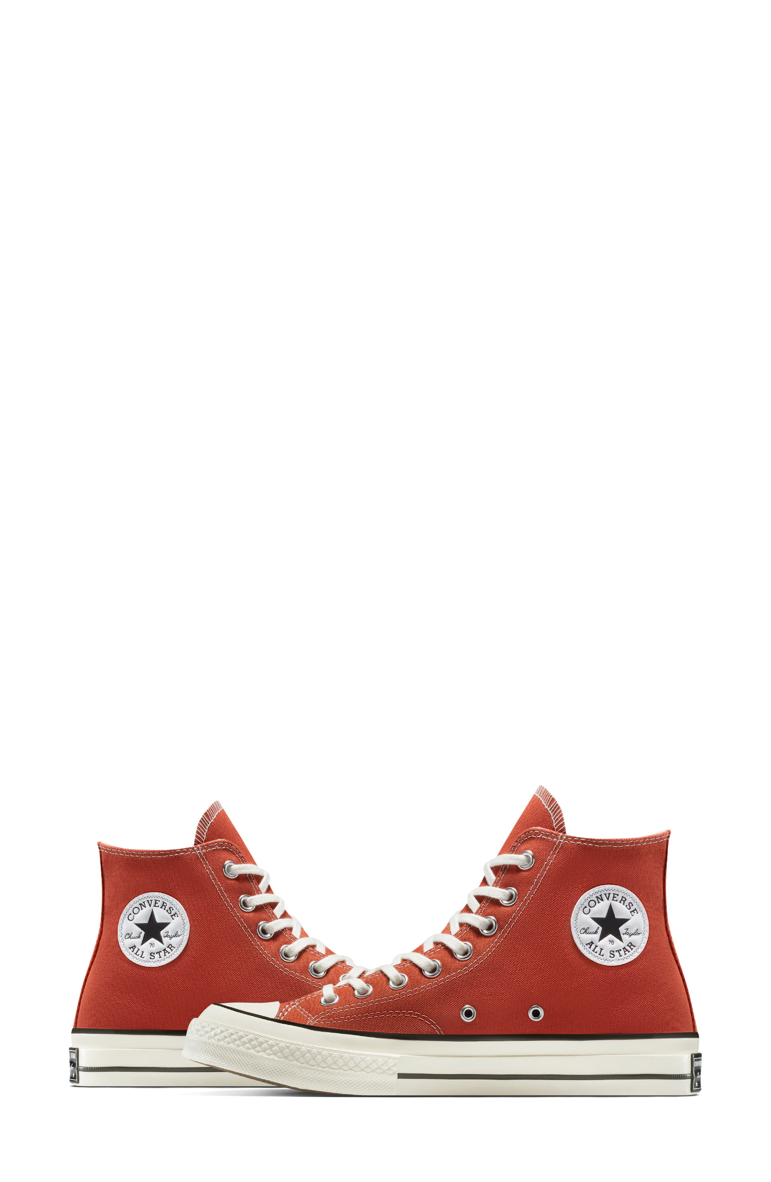 Converse Gender Inclusive Chuck 70 Canvas Sneaker in By The Campfire/Egret/Black at Nordstrom - 7