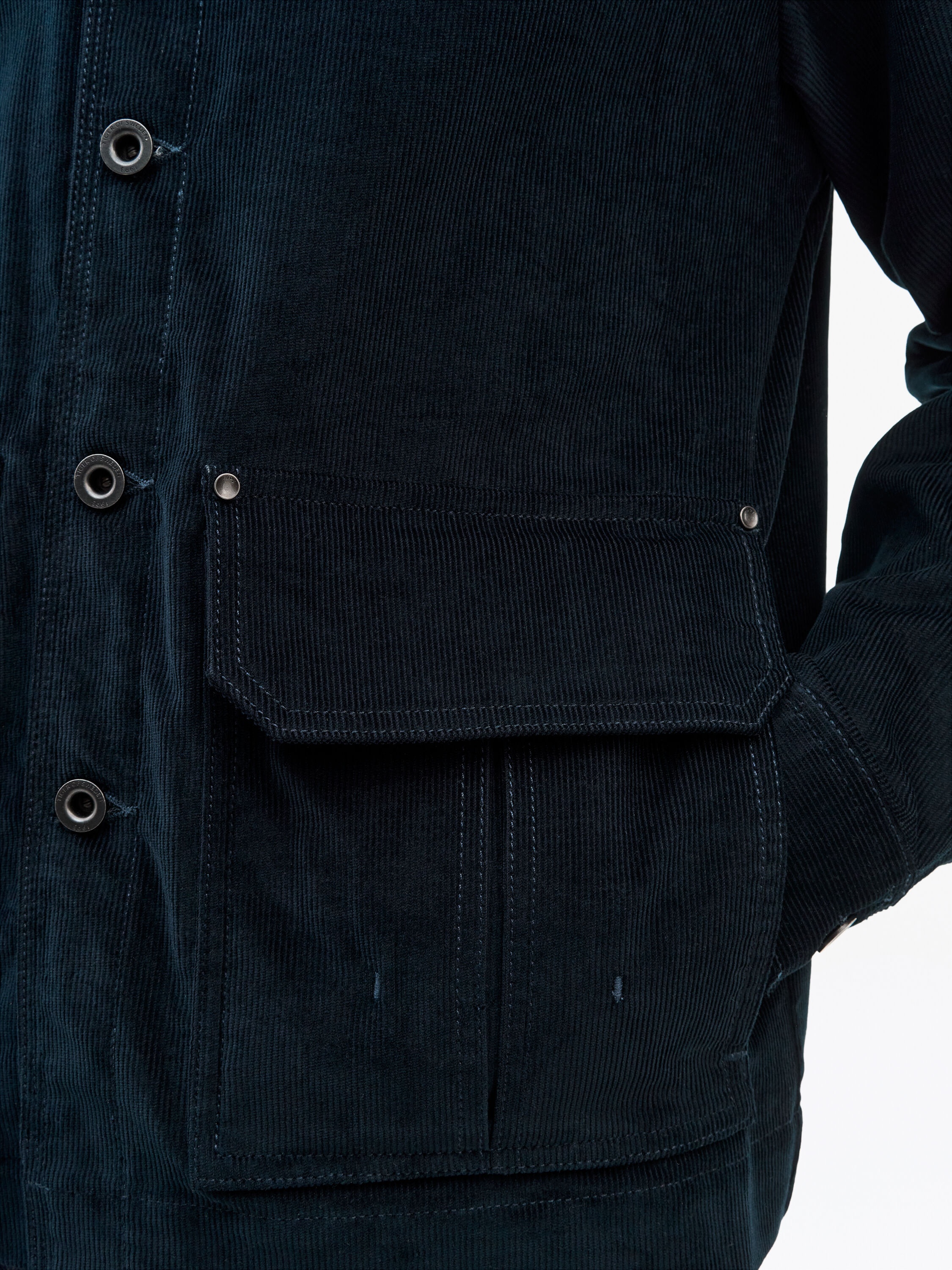 Slice Blue Corduroy Jacket - 4