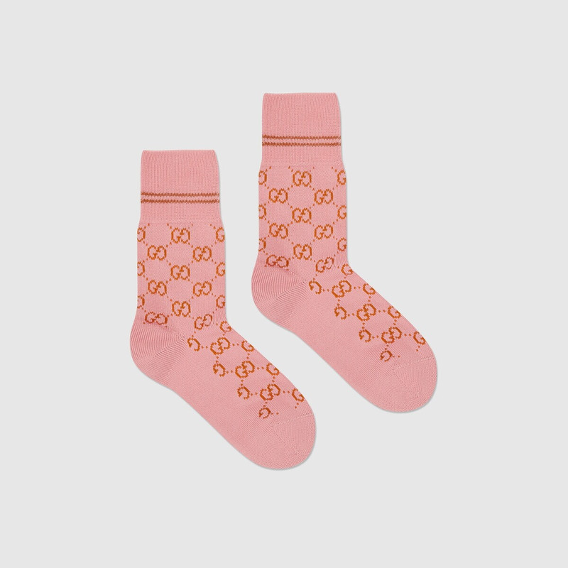 GUCCI GG cotton blend socks outlook