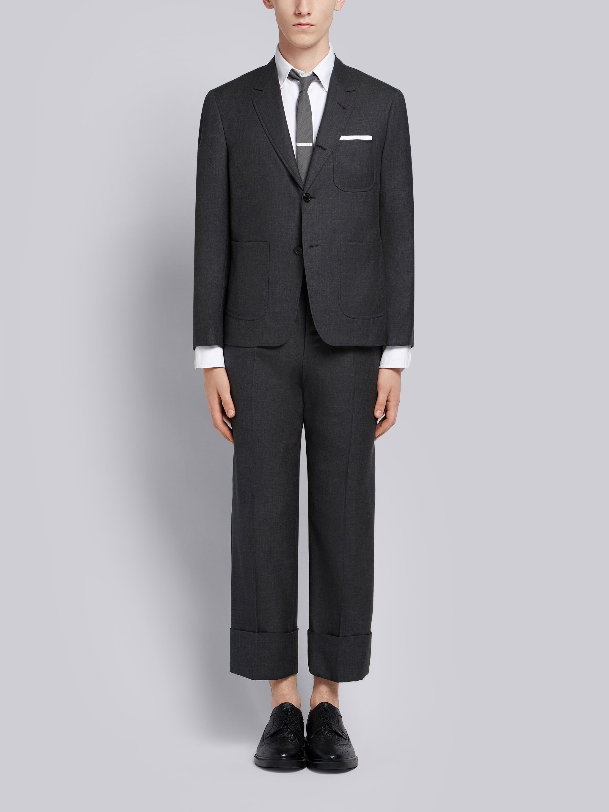 Super 120s formal suit - 1