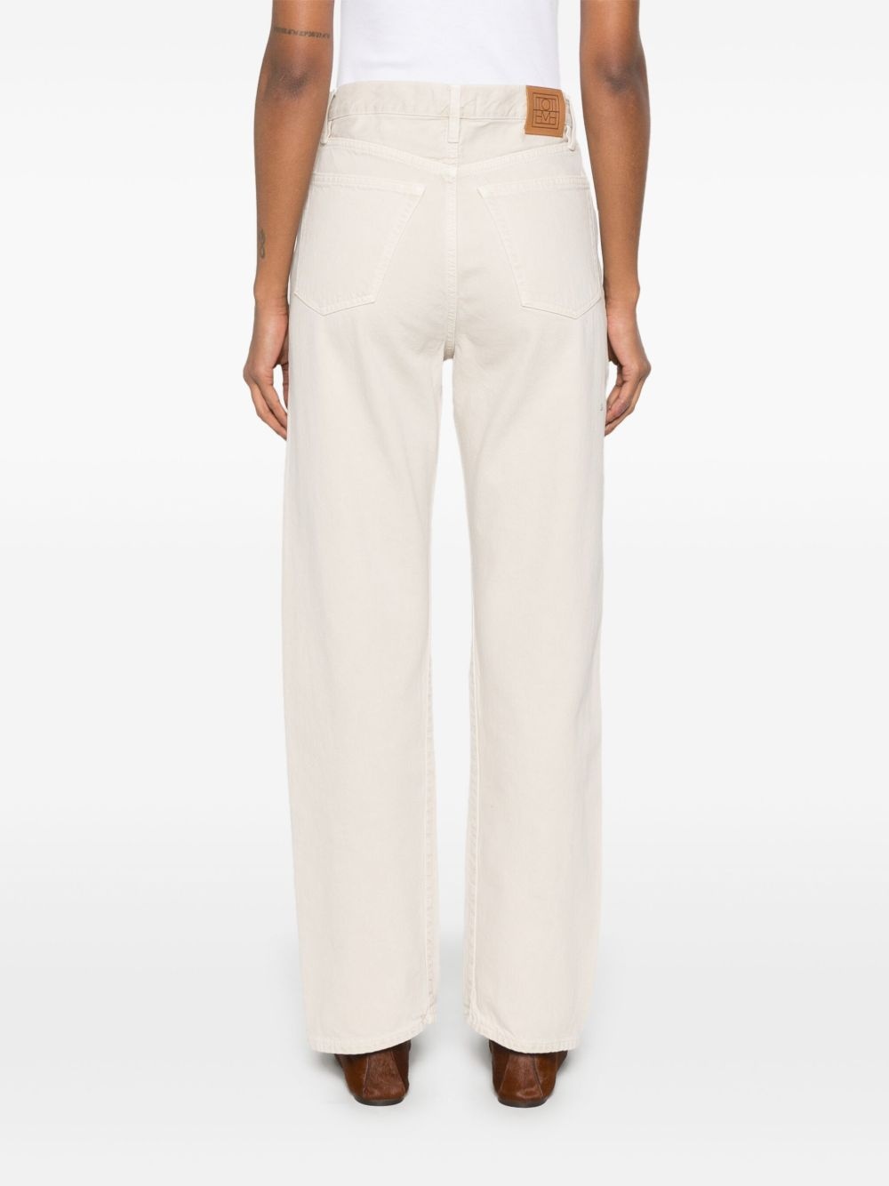 twisted-seam jeans - 4