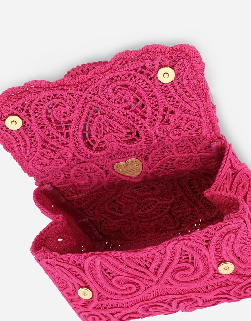 Small cordonetto lace Sicily bag 5