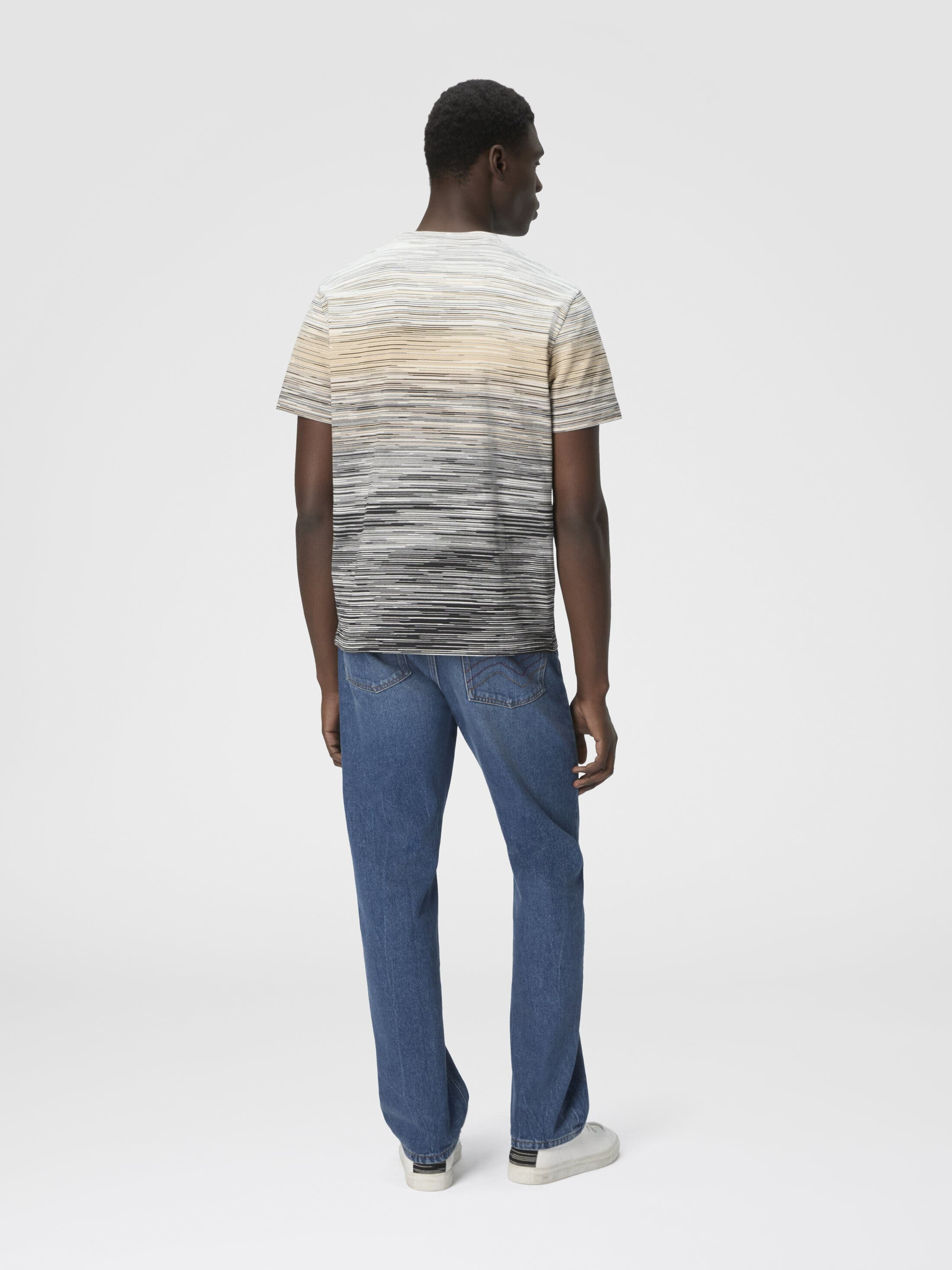 Missoni T-shirt With Faded Flame Pattern in Grey at Nordstrom - 3