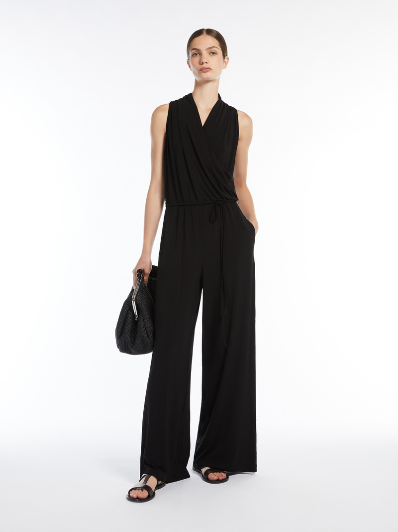 WEEKEND Max Mara GENZANA Stretch viscose jersey jumpsuit outlook