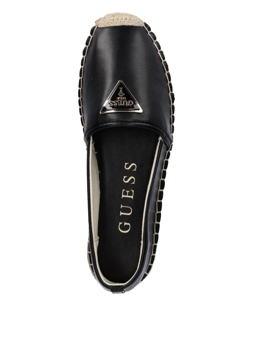 Jolandon faux-leather flat espadrilles - 4