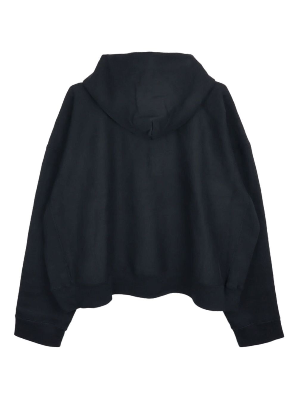 logo-embroidered hoodie - 2