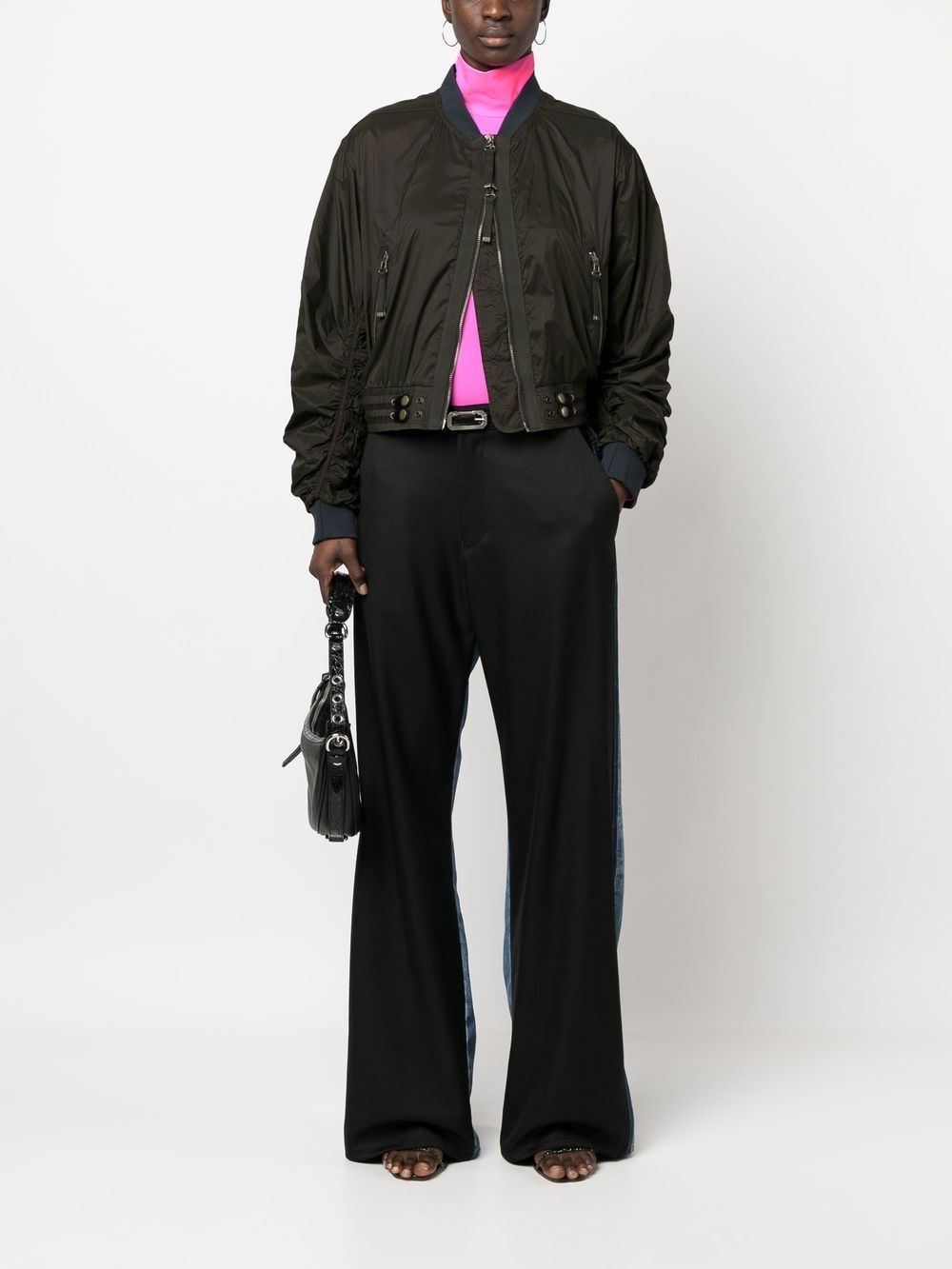 zip-front bomber jacket - 2
