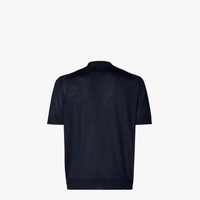 Sweater Dark blue viscose sweater 2