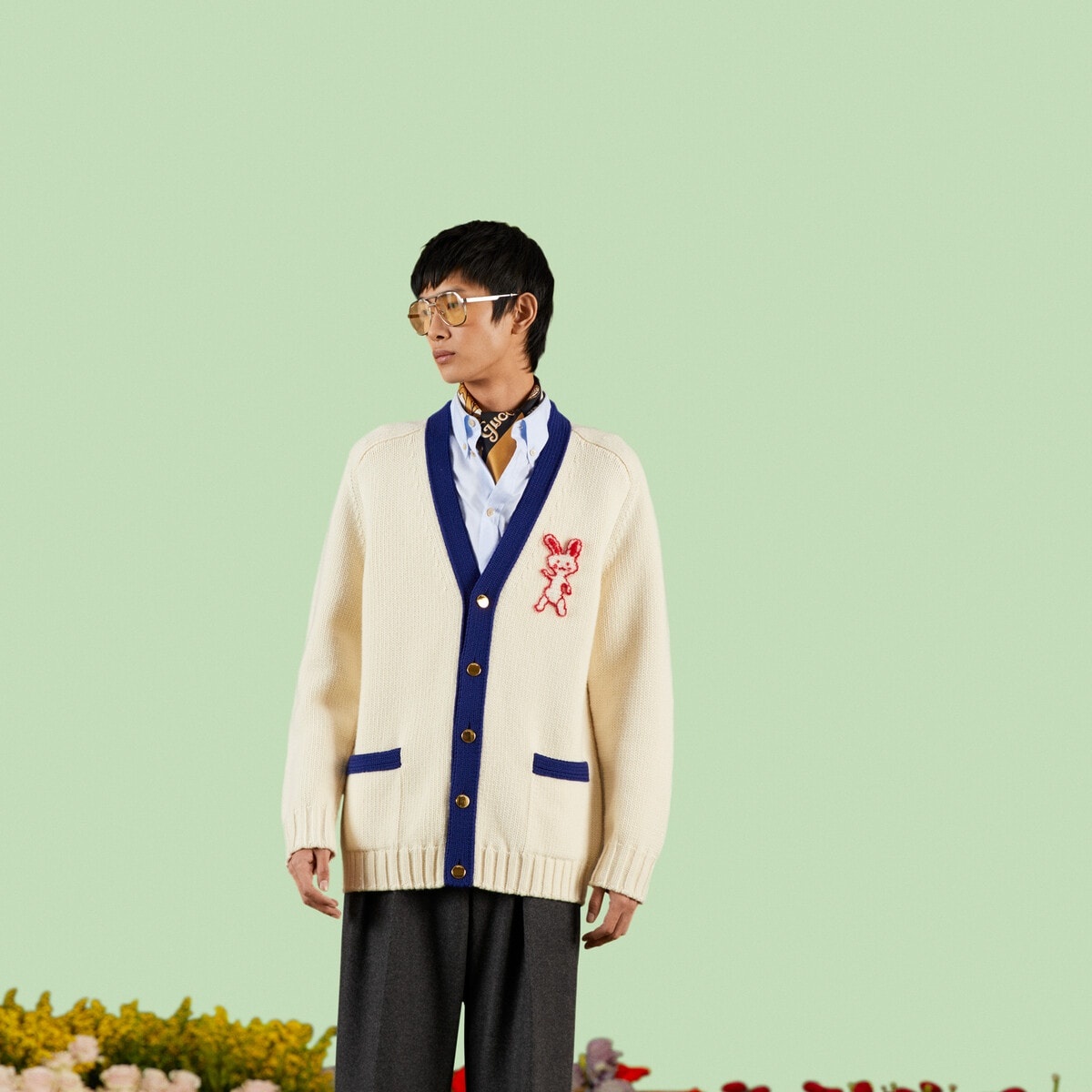 Wool cardigan - 6