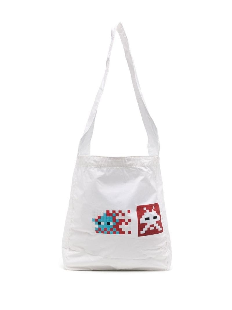 graphic-print tote bag - 1