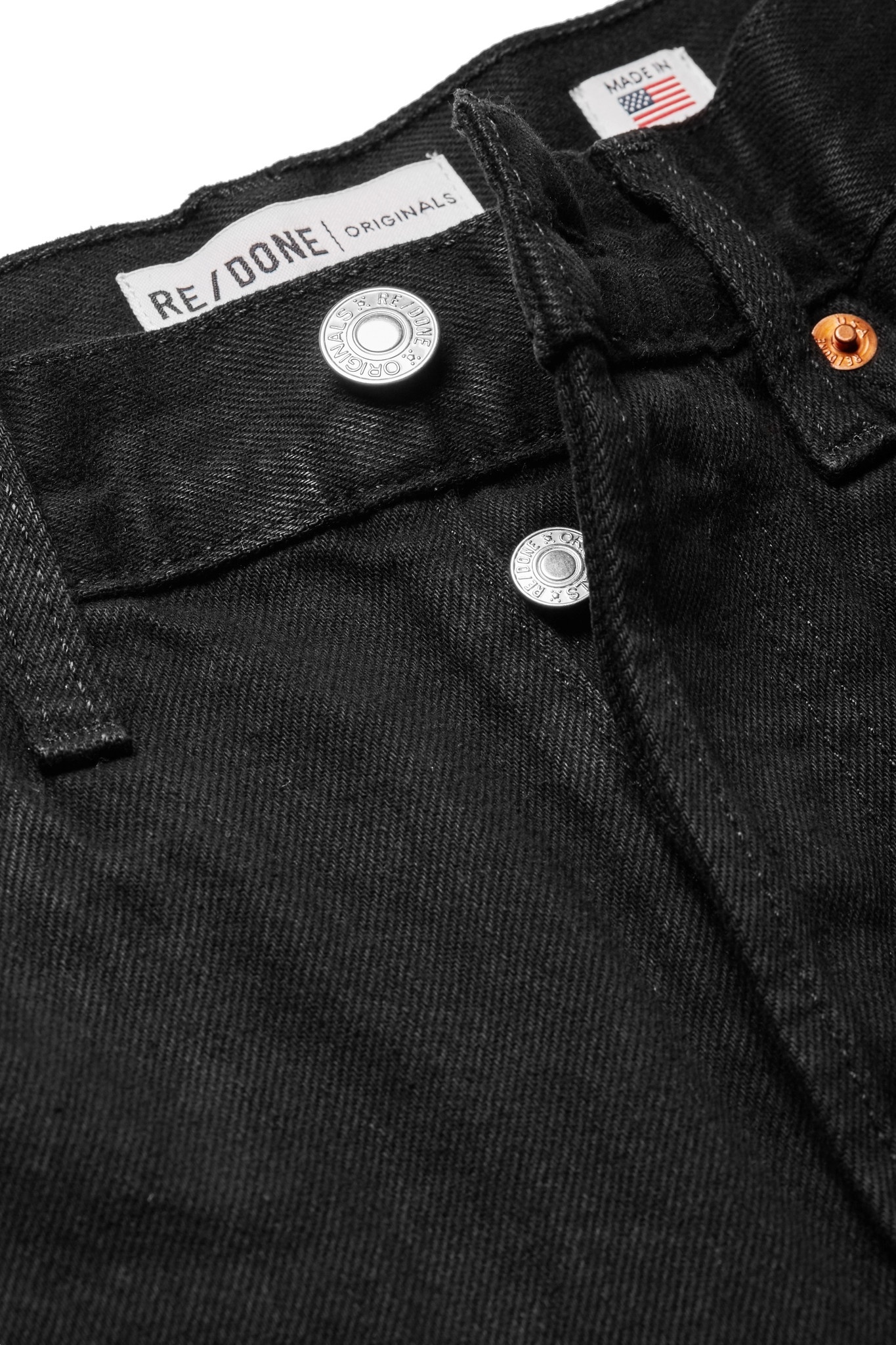 70s High Rise Stove Pipe straight-leg jeans - 4