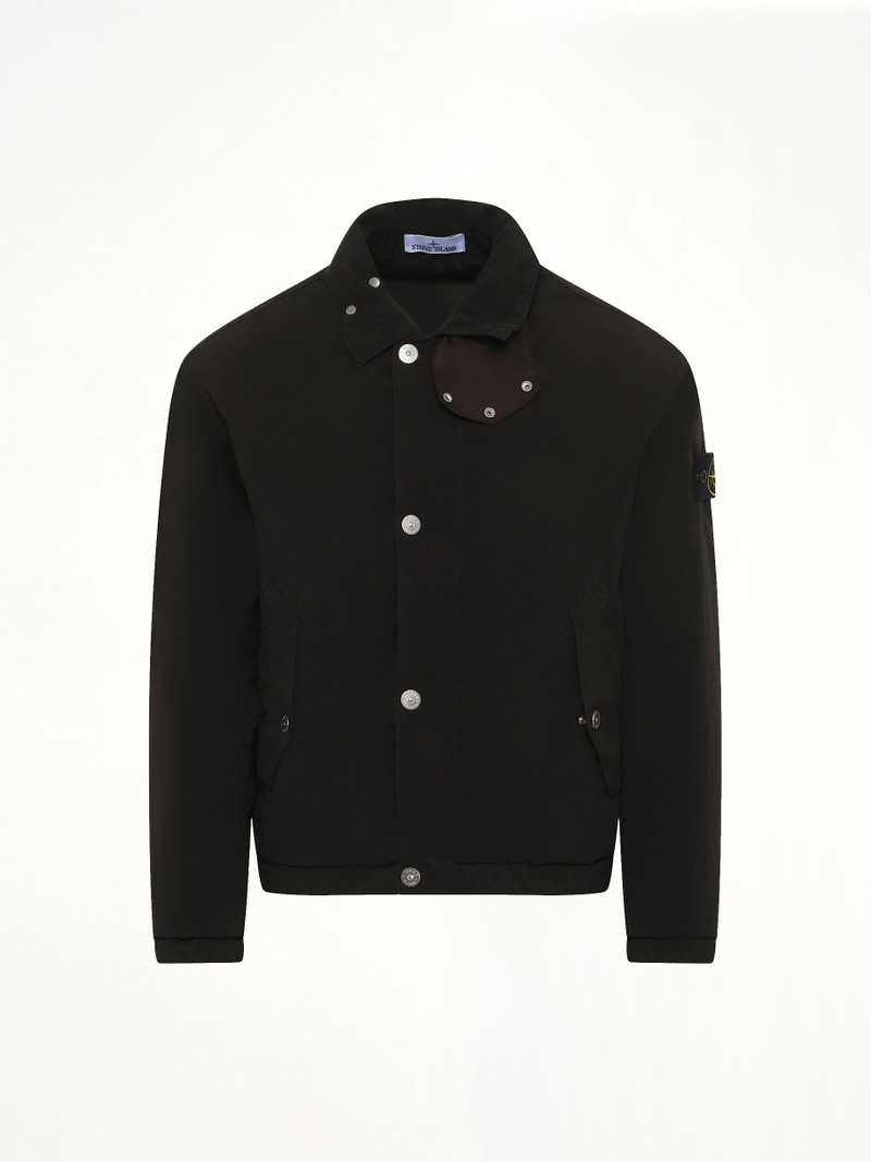 Stone Island 1200007 Overshirt in Black outlook