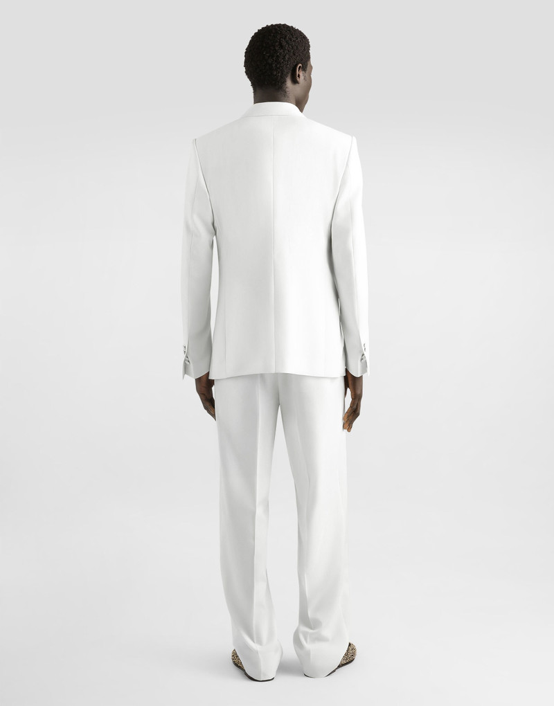 Double-breasted sicilia virgin wool jacket 3