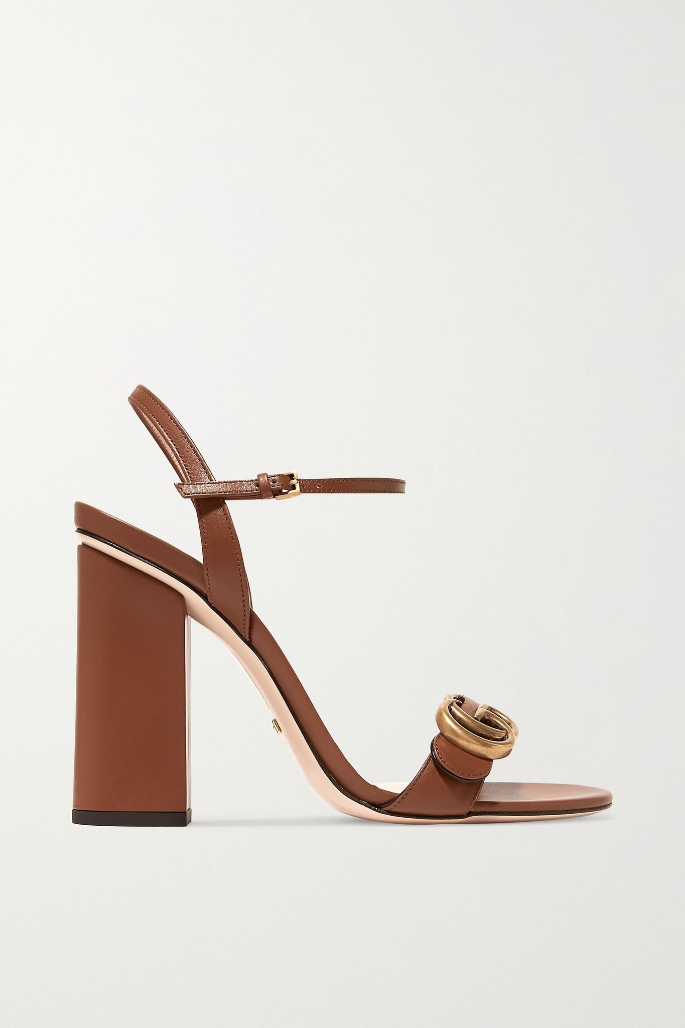 Marmont logo-embellished leather sandals - 1