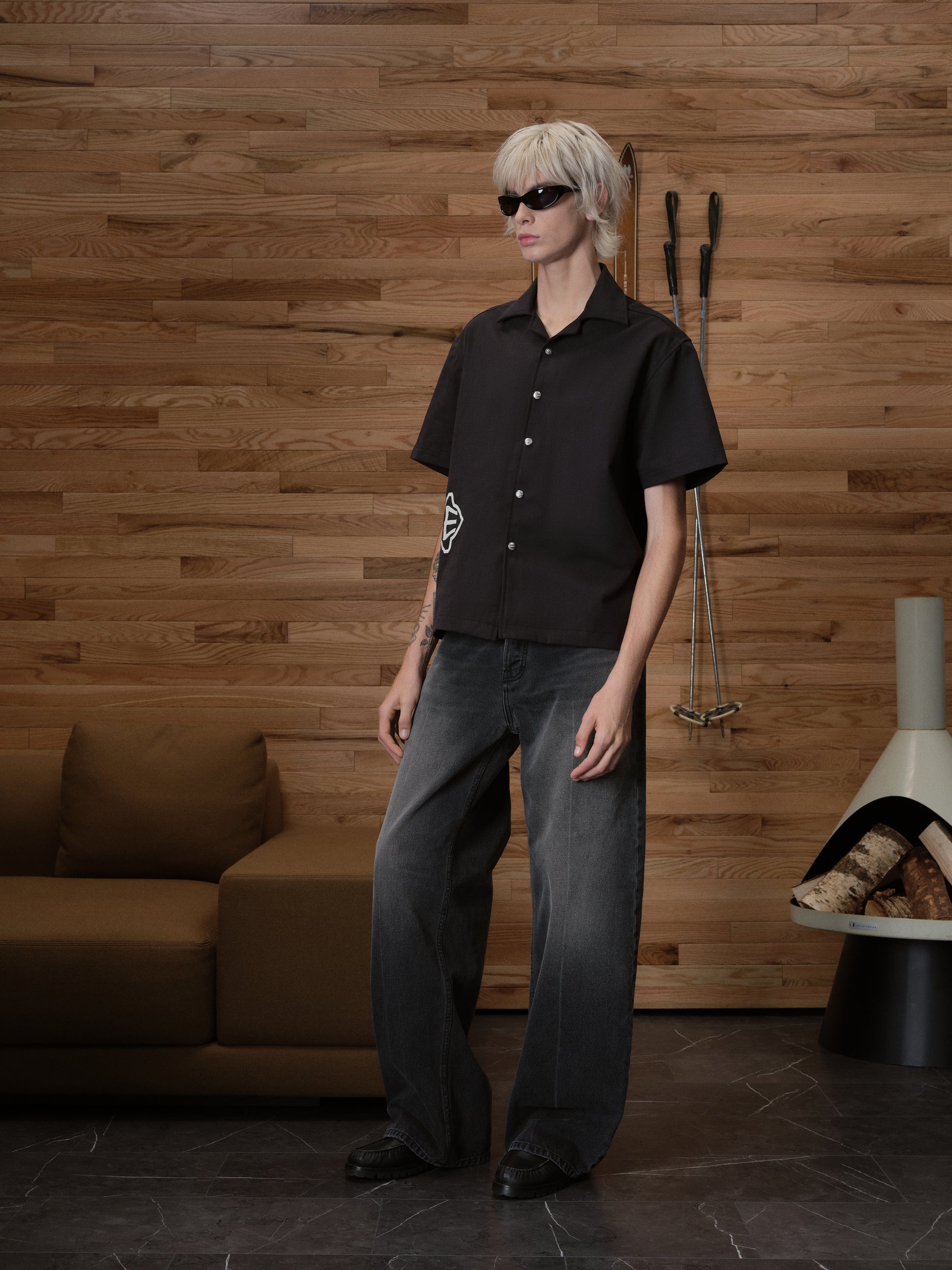 WIDE LEG DENIM - 4