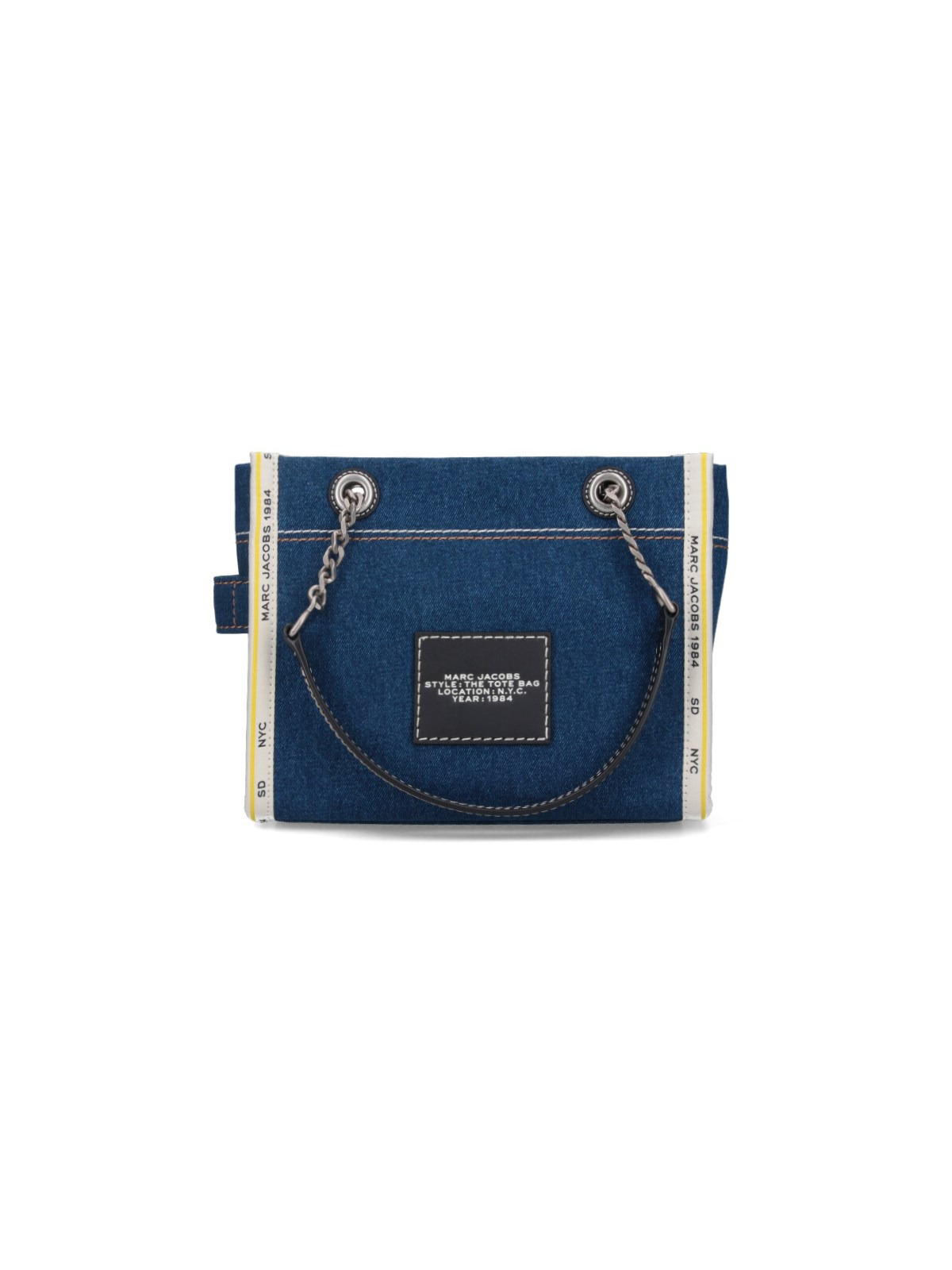 'THE DENIM CHAIN' SMALL TOTE BAG - 3