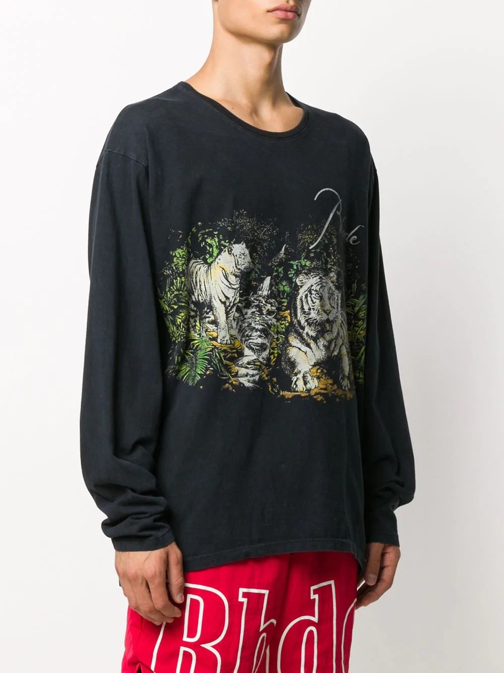 Tiger print jumper - 3