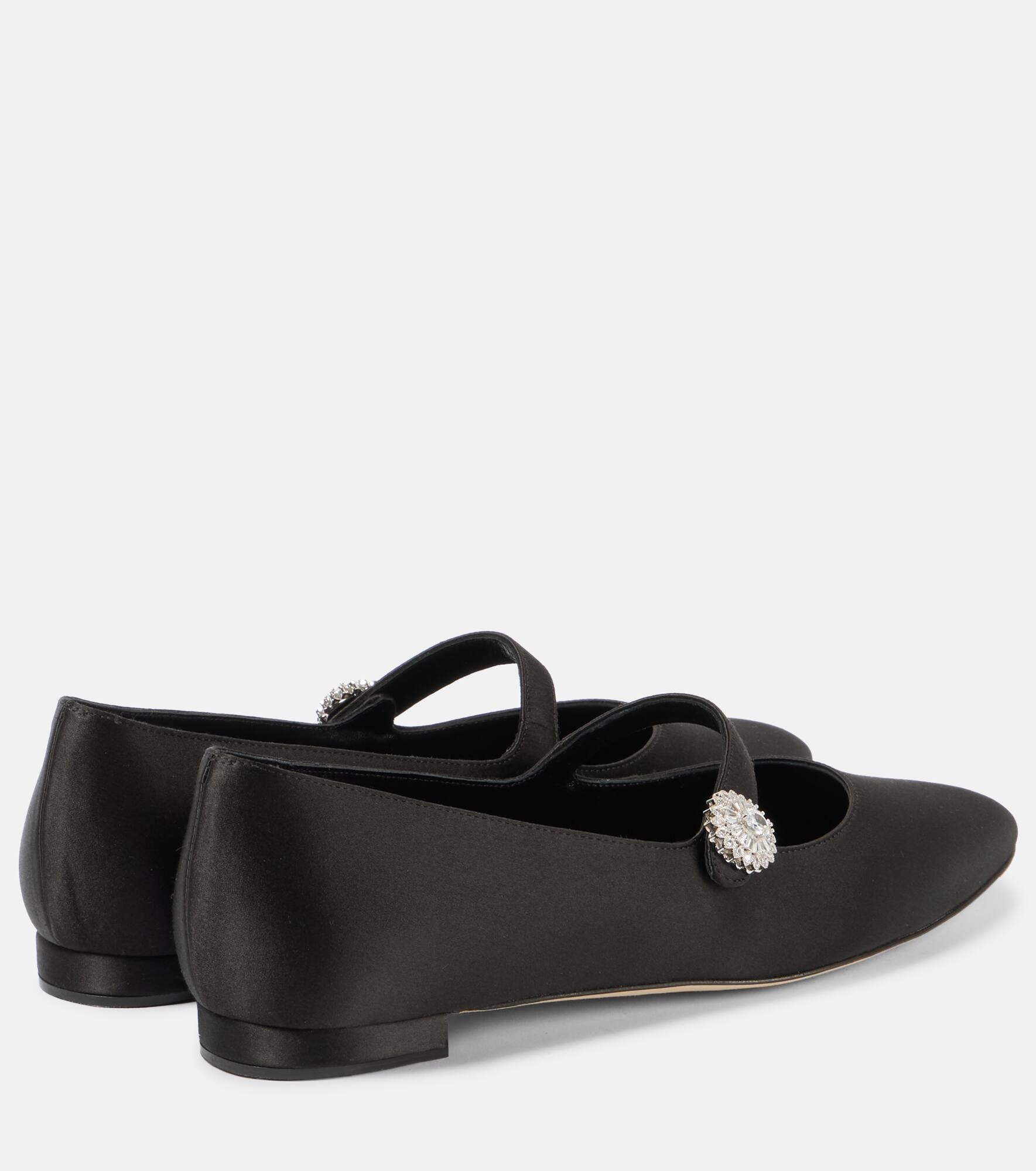 Marijana satin ballet flats - 3